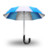 Umbrella Blue Icon